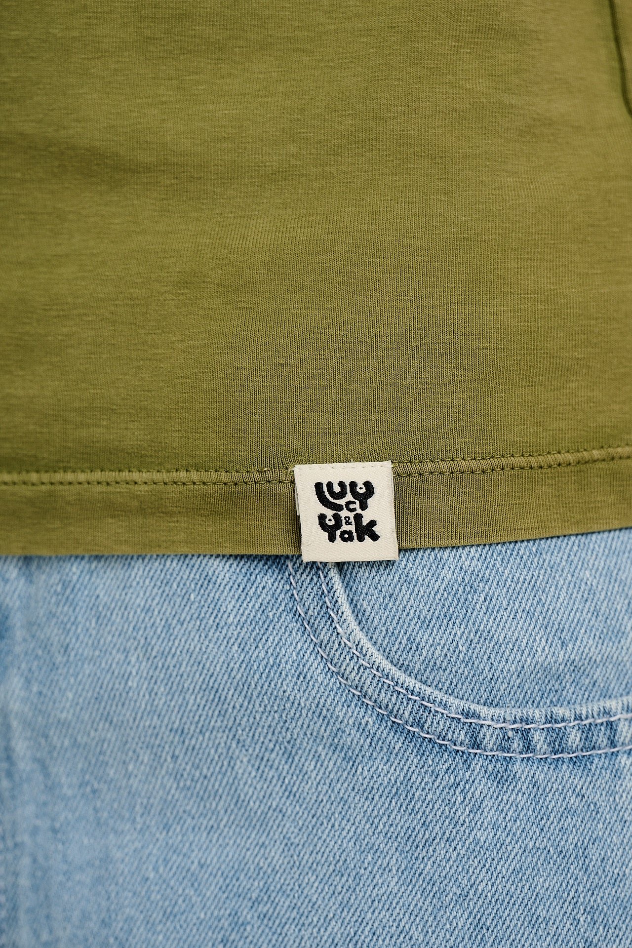 Jett - Vest Top in Herb Garden Green - Image 2