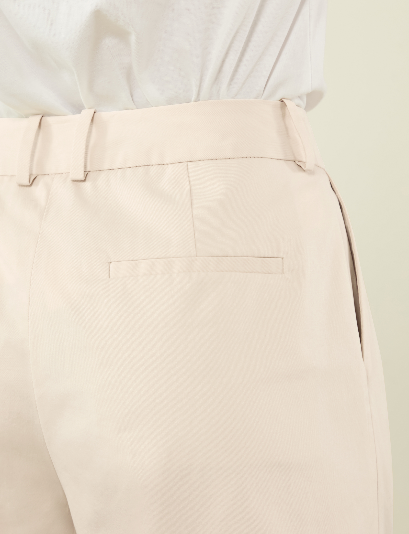 Rampling Trouser: Cotton, Fawn - Image 9