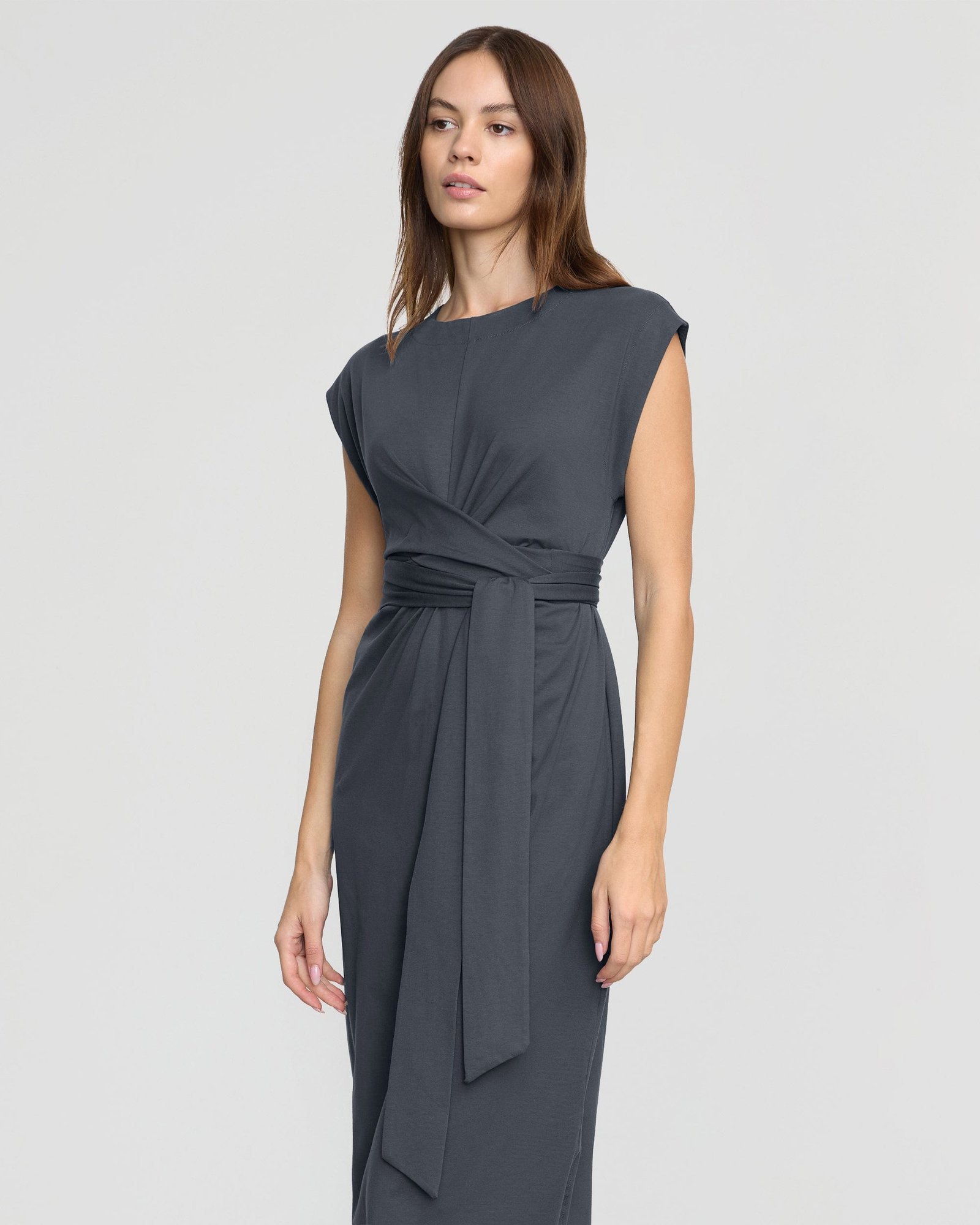 Fei Tie-Front Organic Cotton Dress - Image 3