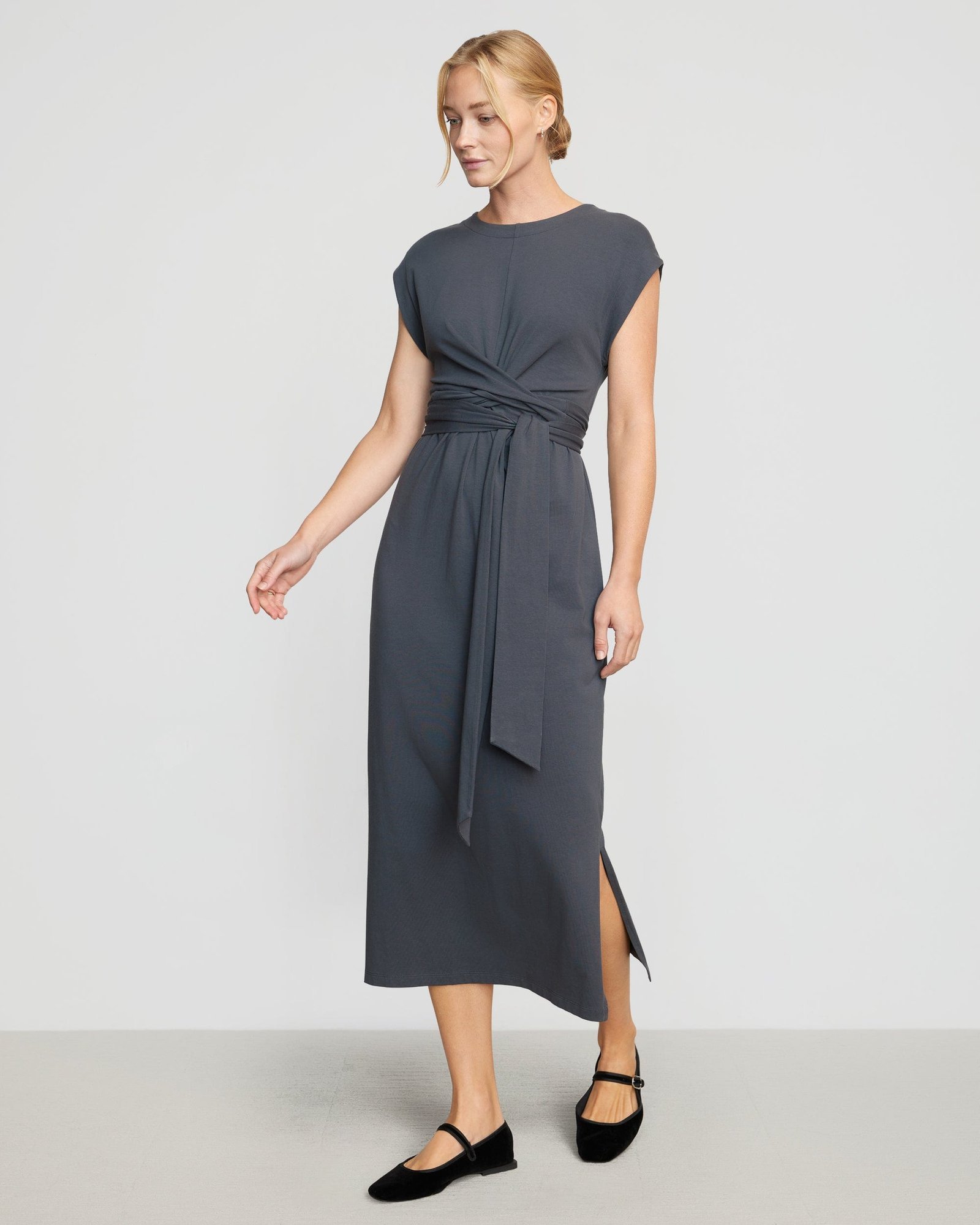 Fei Tie-Front Organic Cotton Dress - Image 8