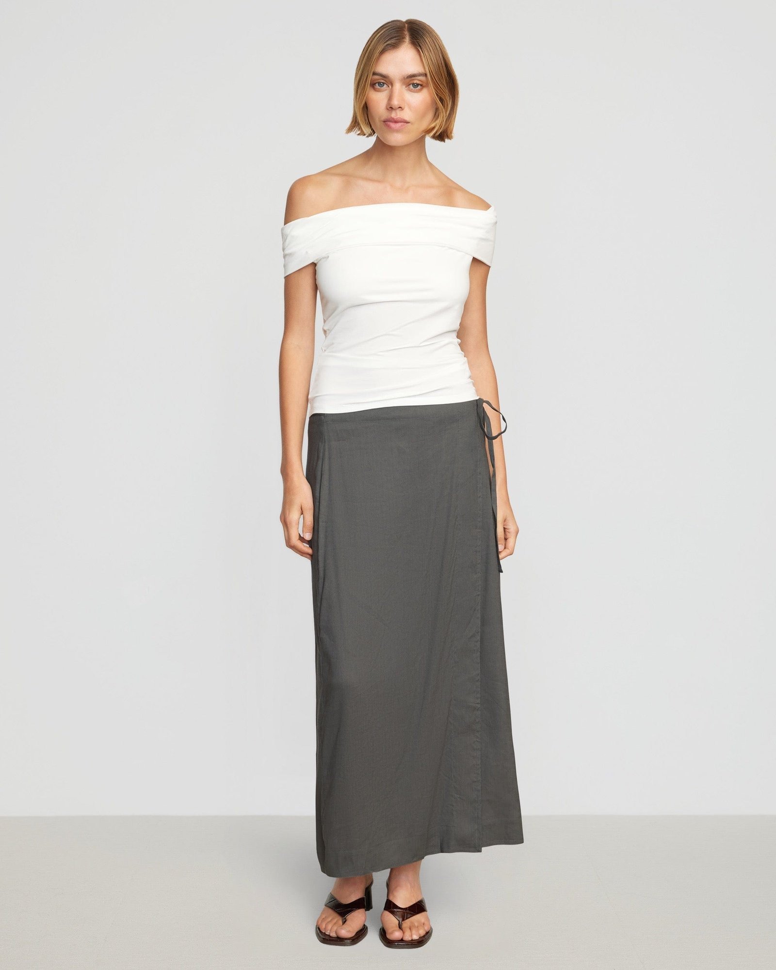 Mai Asymmetric Off-Shoulder Tee - Image 4