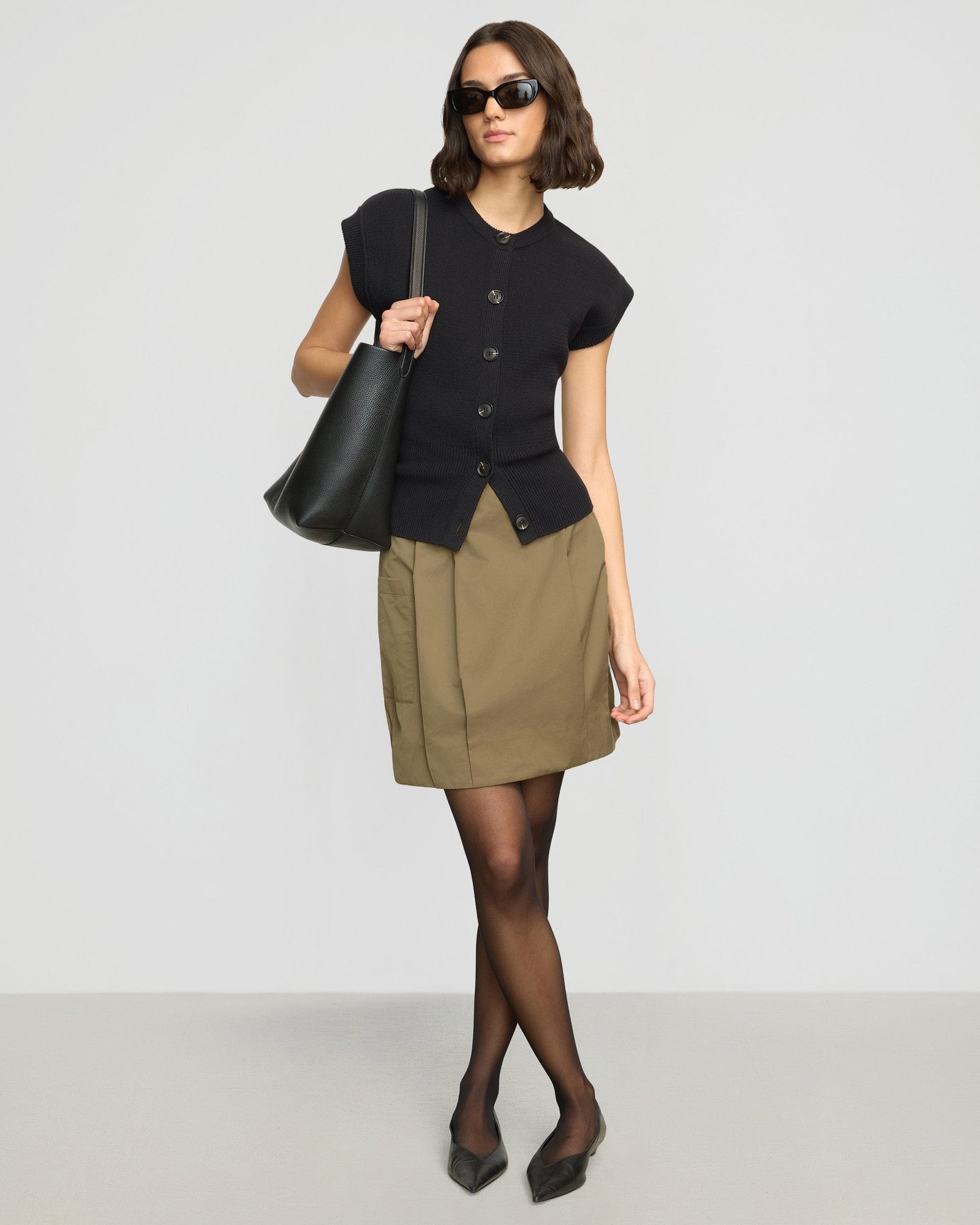 Solea Button Knit Vest - Image 3