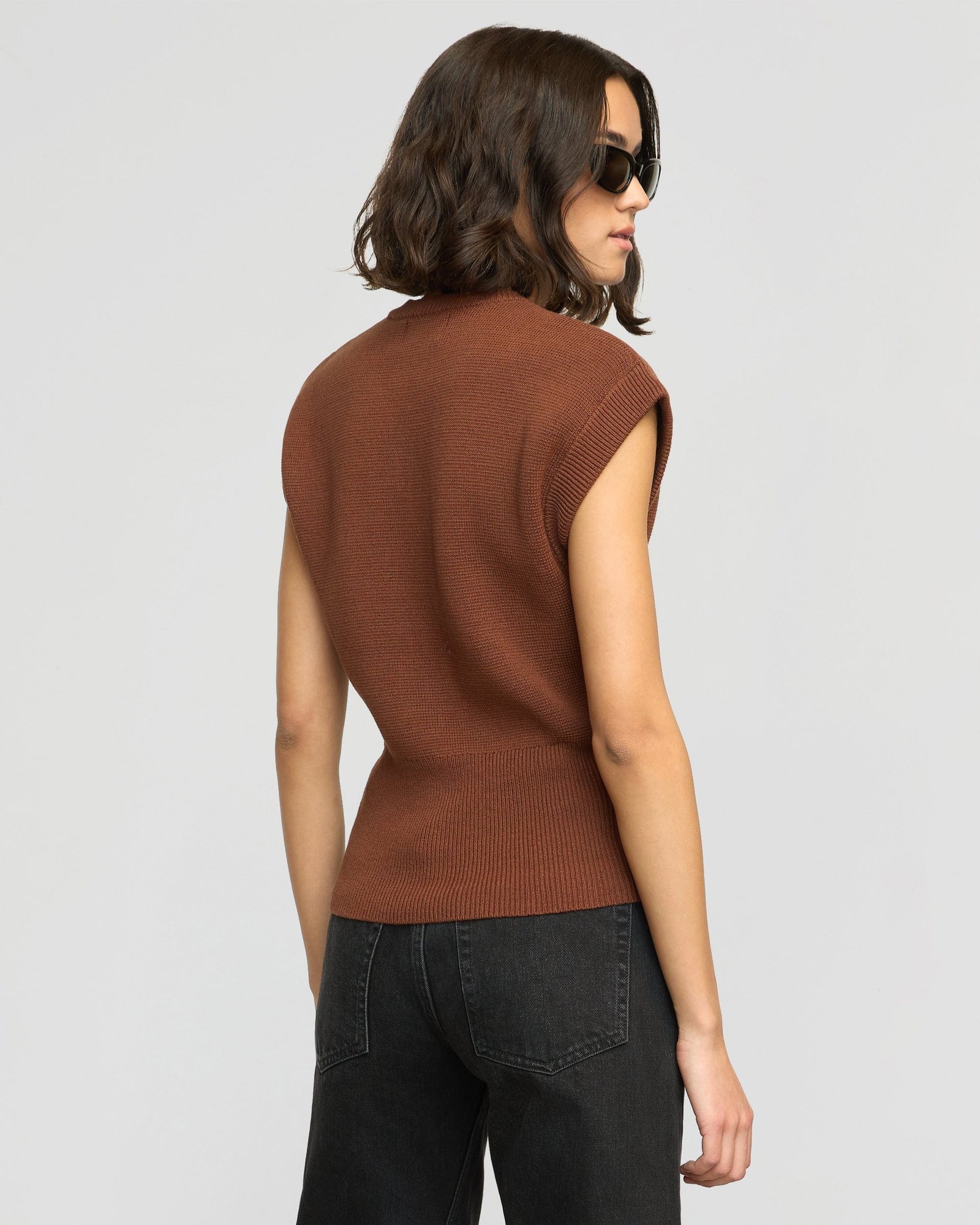 Solea Button Knit Vest - Image 6